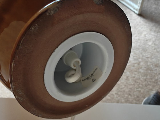 Image 1 of Vintage keramische design vloerlamp van Kaiser Leuchten, origineel uit de jaren 60/70, model Bubble Lamp.