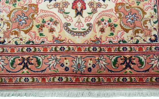 Image 1 of Tapis d'Orient Tabriz 50Raj noué à la main avec de la soie - 150 x 100 cm