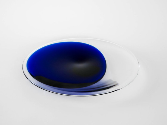 Image 1 of Plat en verre, design danois, années 1970, fabriqué au Danemark