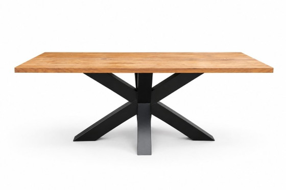Table en chêne blanc massif - Pur sciage sur quartier - Premier choix – Tables de salle à manger, Wood (photo 2 of 5)