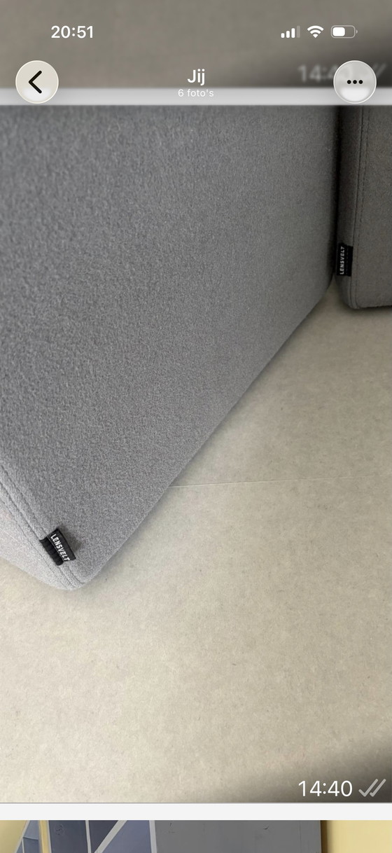 Image 1 of Lensvelt Quadratum poef (2)