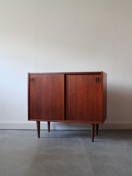 Image 1 of Credenza vintage di N.P. Nielsen con 3 cassetti