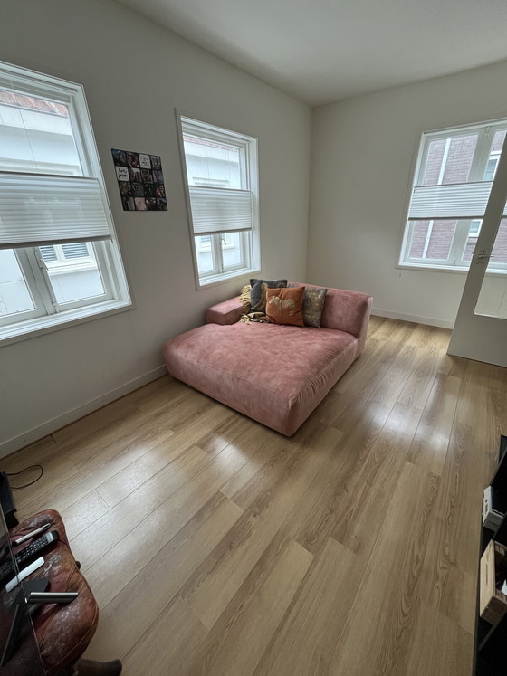 Image 1 of Sofá/sillón de dos plazas rosa supersuave