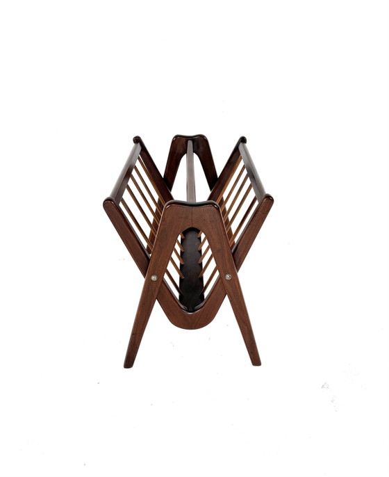 Portariviste vintage danese in teak degli anni '60 – Wood (photo 3 of 8)