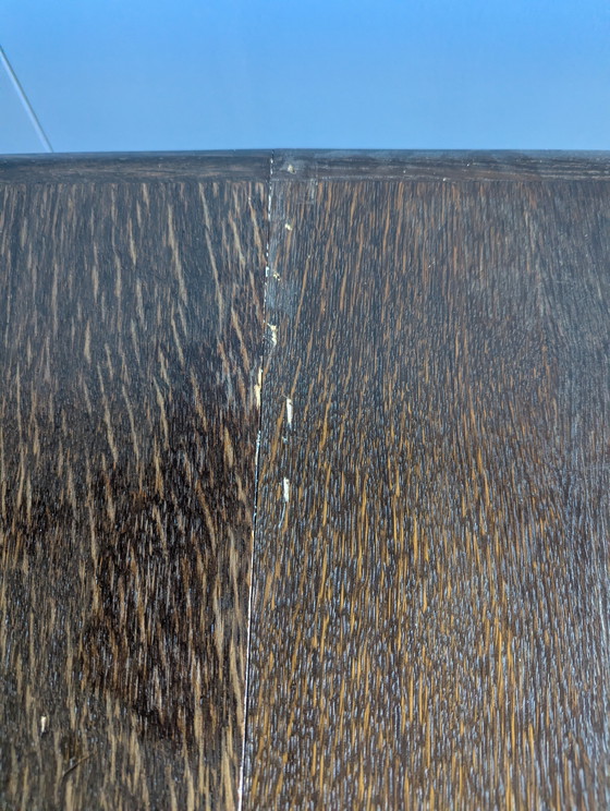 Image 1 of Mid-century Danish oval dining table - extendable - L149-249cm