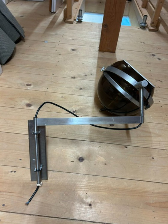 Kopie von Design Lampe – Dijkstra Lampen, Wandleuchten, Plastic, rvs (photo 4 of 5)