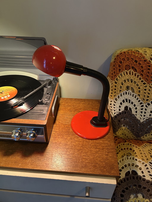 Schitterende vintage oogbollamp