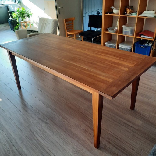 Solid Cherry Wood Dining Table (200 cm x 89 cm x 76 cm) – eettafels (photo 2 of 7)
