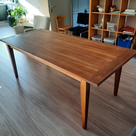 Solid Cherry Wood Dining Table (200 cm x 89 cm x 76 cm) (photo 2 of 7)