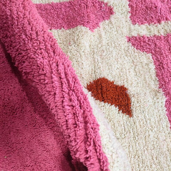 Magnifico Tappeto Rosa in Lana 150/250cm – Tappeti, Wool (photo 3 of 7)