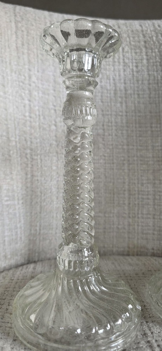 Bakarat kaarshouders, Baccarat, Kandelaars en kaarsen, Kristal, Glas, Transparant (foto 2 van 6)