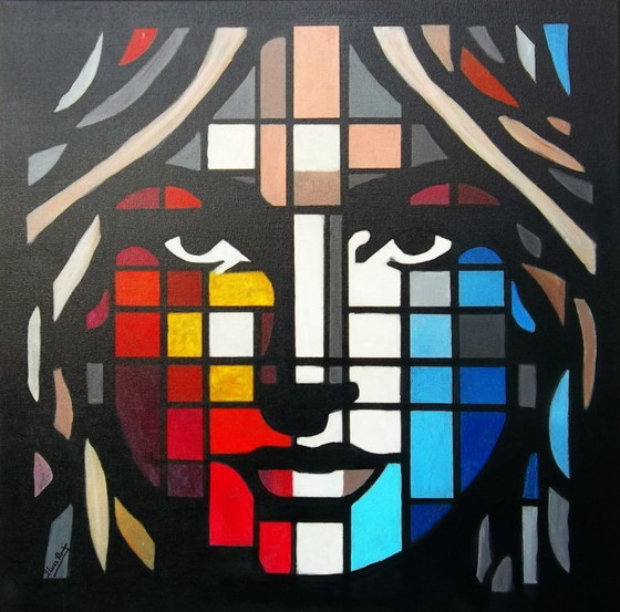 Image 1 of Unique paintings - Handmade - Painter 2Luss'Art - from 60 to 250 Euros - Free delivery -