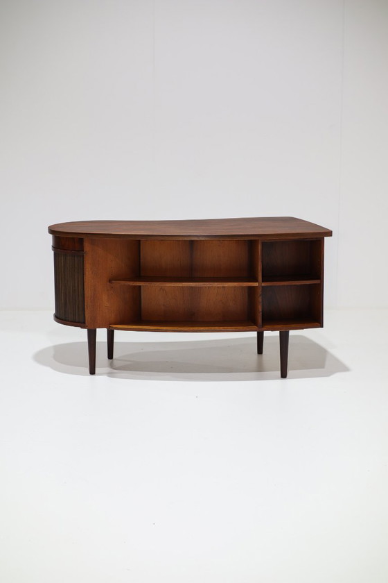 Kai Kristiansen Schreibtisch mit Bar Modell 54 Kidney Palisander – Wood (photo 3 of 19)