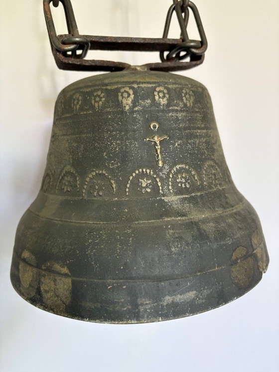 Image 1 of Antica campana in bronzo – Italia, 1870