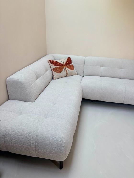 Image 1 of Canapé d'angle en bouclé, design inédit | Nouveau prix : 2 750 €