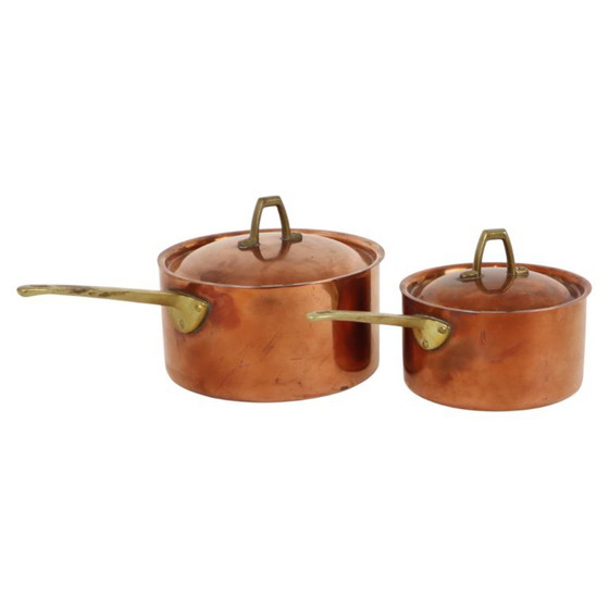 Set van 2 koperen steelpannen Paul Revere Limited Edition – Keukenaccessoires, Copper (photo 7 of 14)