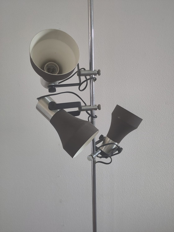 Image 1 of Lampada da terra classica con paralumi