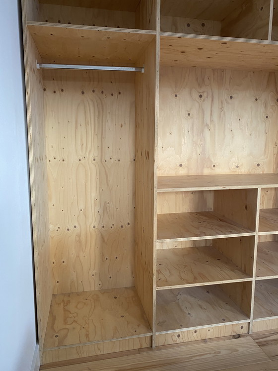 Image 1 of Maatwerk Multiplex Kast / Armoire en contreplaqué sur mesure