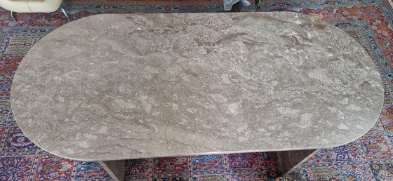 Image 1 of Table basse en marbre