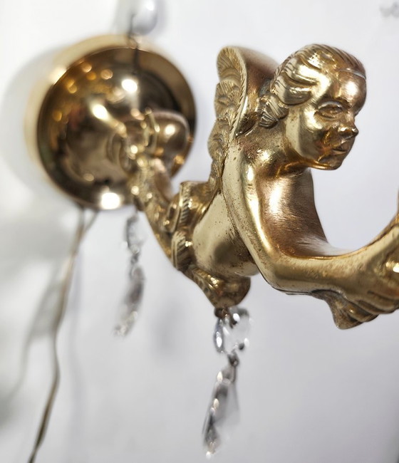 Image 1 of Bronce wall sconce. Spain, 1960s.