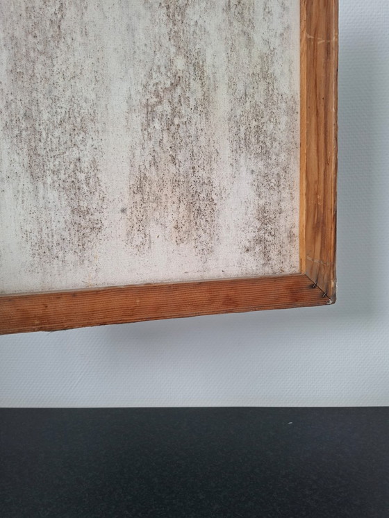 Image 1 of Tableau impressionniste sur châssis huile sur toile.