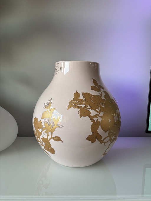 Hella Jongerius Vaas Roze Goud