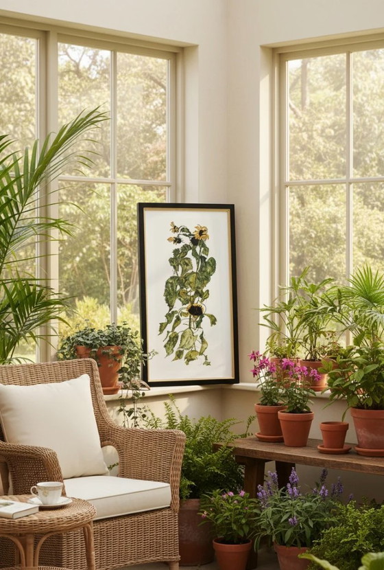 Egon Schiele (1890-1918), Sunflowers, 1917, Printed in Italy – Art Prints, Paper (photo 2 of 8)