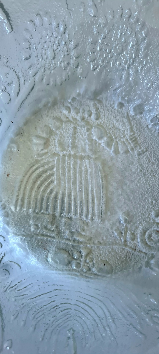 Ciotola in vetro Kosta Boda, design Dalom di Göran Wärff, ciotola vintage svedese in vetro artistico anni (photo 7 of 14)