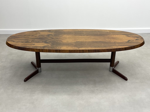 Couchtisch aus Palisanderholz im Vintage-Design