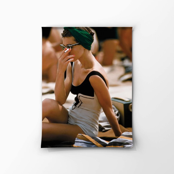 Image 1 of 1x mid century | Coney island, 1952 New York color street photography