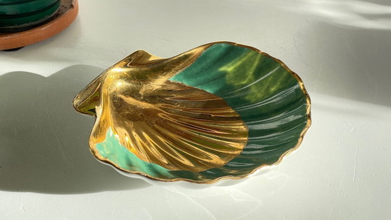 Image 1 of Vide-poche Coquillage Limoges France