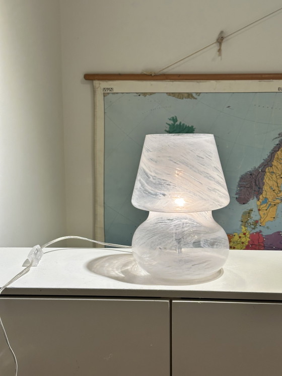Image 1 of Vintage Swirl Mushroom lamp