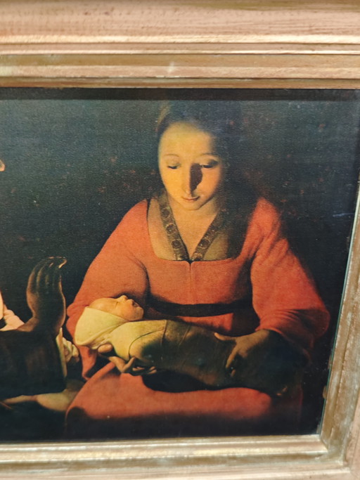 Nativité Georges de La Tour milieu XX