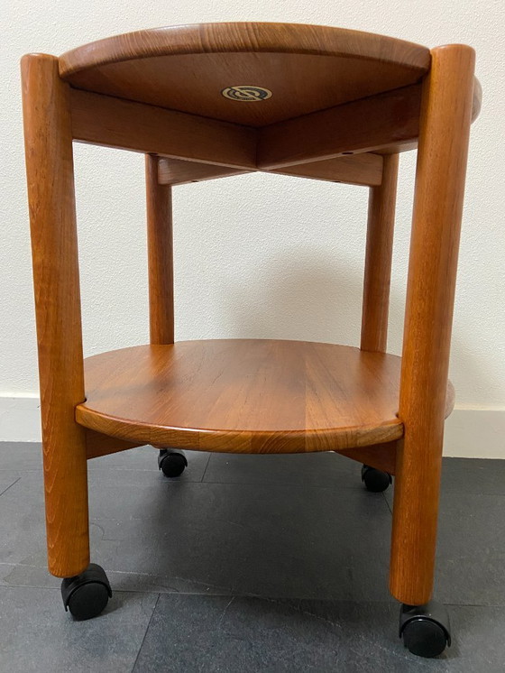 Image 1 of Tavolino/carrello da portata vintage danese di Salling Stolefabrik, Durup