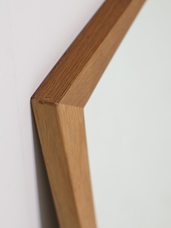 Image 1 of Mirror Aksel Kjersgaard Kai Kristiansen oak Danish vintage