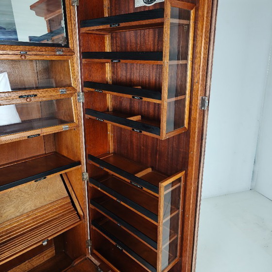 Image 1 of Men's wardrobe from the 1920s by Compactom Ltd in light oak.