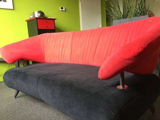 Image 1 of Banco rojo/negro