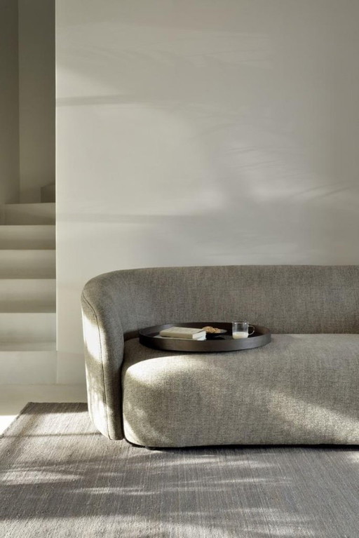 Ellipse sofa 3-zits Ethnicraft kleur ash