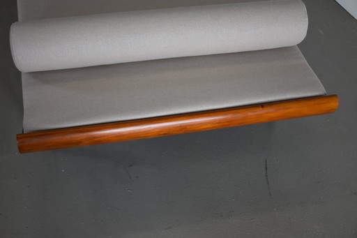 Sofá cama Cleopatra restaurado de mediados de siglo