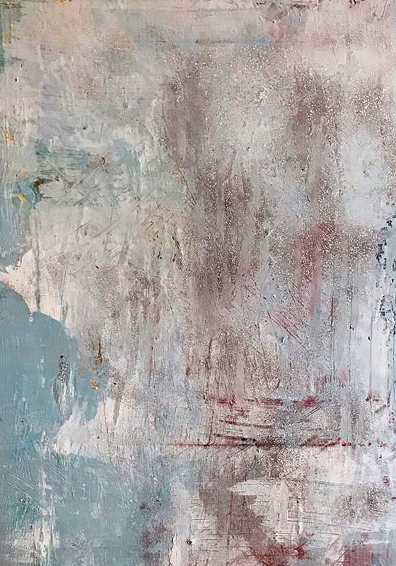 Image 1 of Original Acrylic Painting Abstract Expressionism Summer Cool