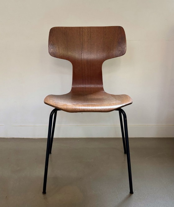 Image 1 of Set di 5 sedie ‘Hammer’, design di Arne Jacobsen per Fritz Hansen, Danimarca, 1969