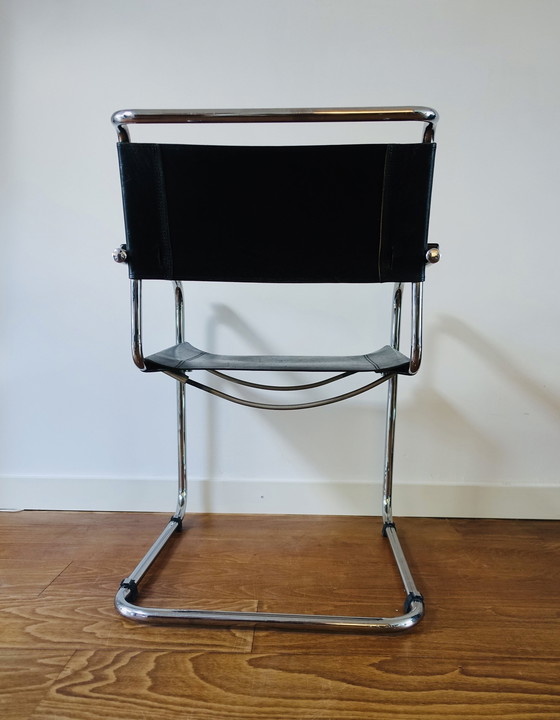 Image 1 of 4x Thonet S34 Mart Stam Bureaustoelen