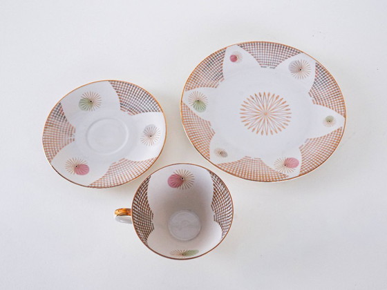 Image 1 of Porseleinen kopje, Duits ontwerp, jaren 60, vervaardigd in Duitsland.