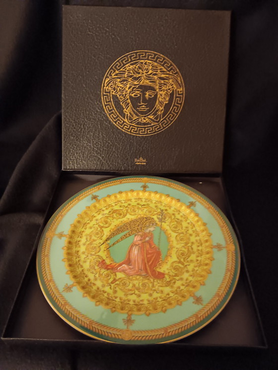 Image 1 of Rosenthal Versace Assiette de Noël