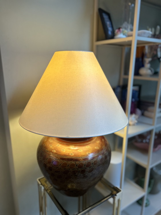 Image 1 of Lampe de table vintage en bambou (années 1980/1990)