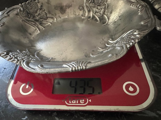 Image 1 of Antique Fein Zinn pewter fruit bowl, 27.5 cm