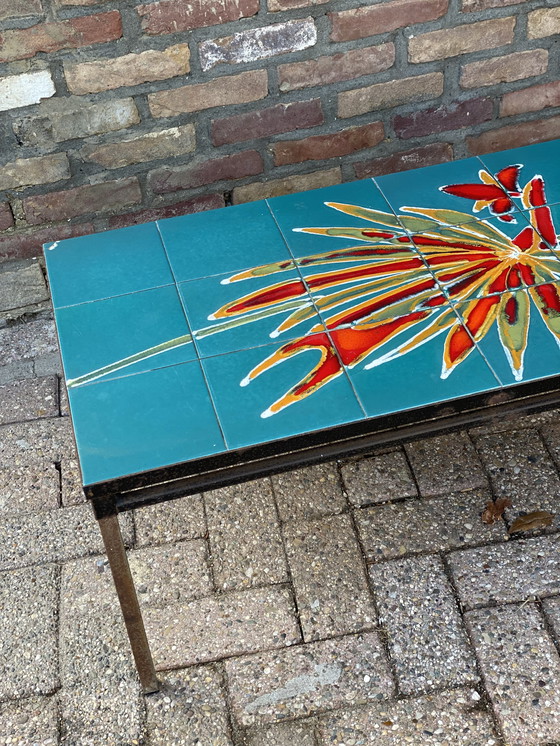 Image 1 of Vintage keramische salontafel uit 1960