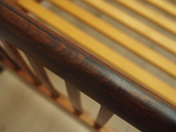 Image 1 of Cama de palisandro, diseño danés, década de 1970, fabricada por Illums Bolighus.
