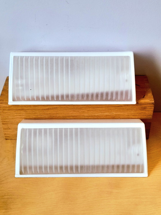 Image 1 of Paire d appliques Holophane 1950