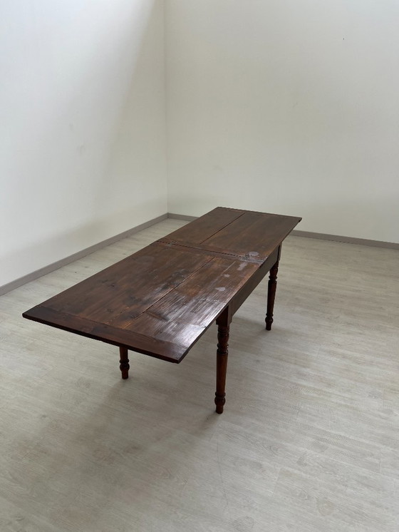 Image 1 of Table pliante extensible, XIXe siècle